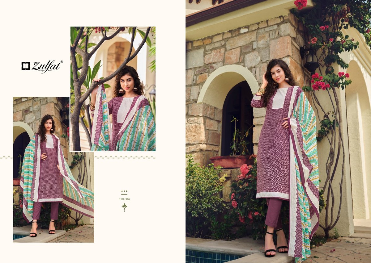 Zulfat Designer Isabella 510-001 to 510-008 Series 4