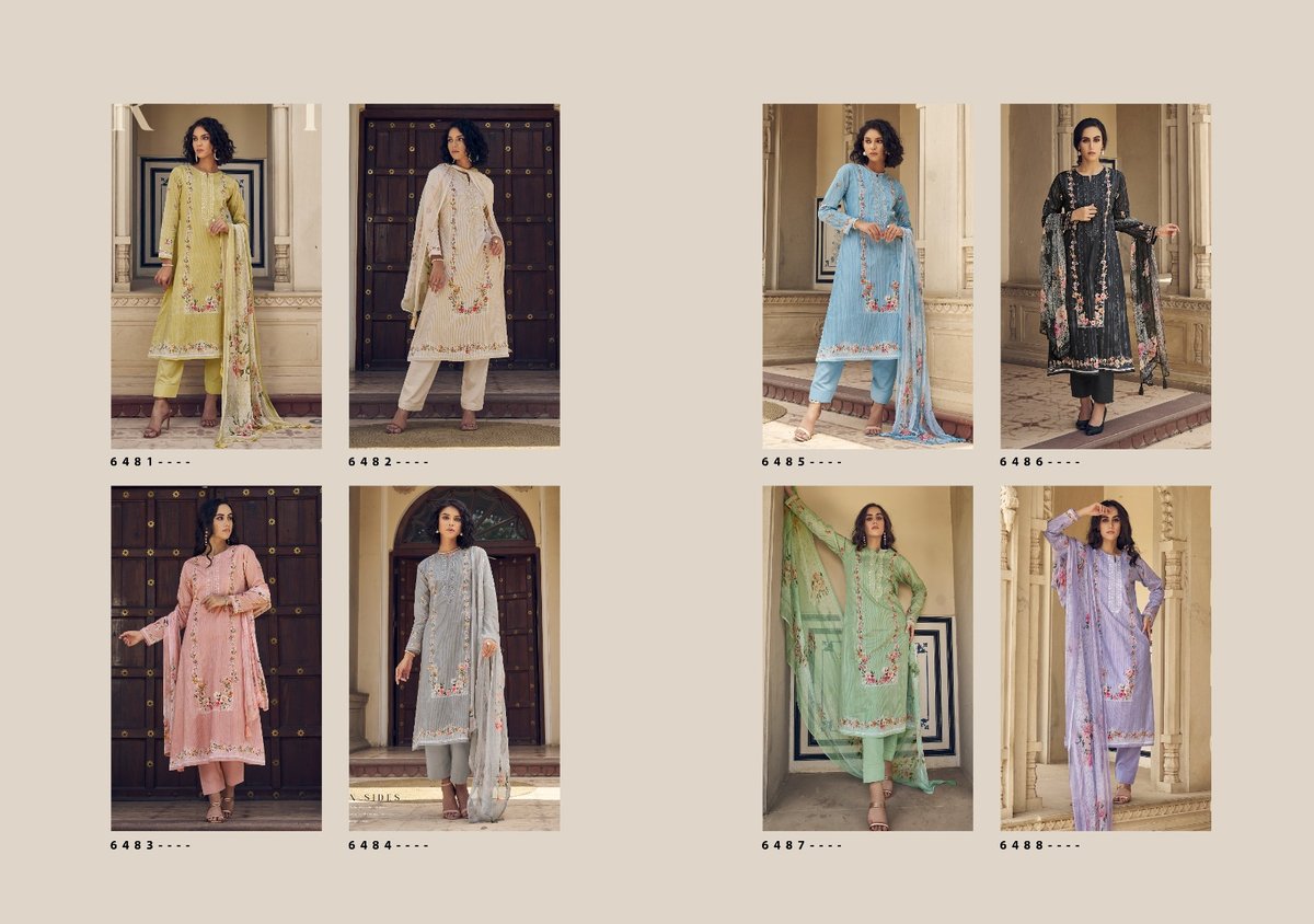 PRM TRENDZ SPRING GLORY 6481 TO 6488 9
