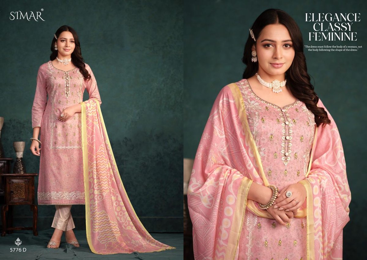 GLOSSY SIMAR SANAZ 5776-A TO 5776-D 4