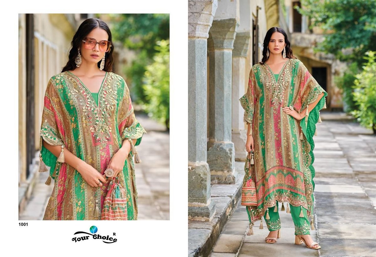 YOUR CHOICE KAFTAN 1001-1002 1