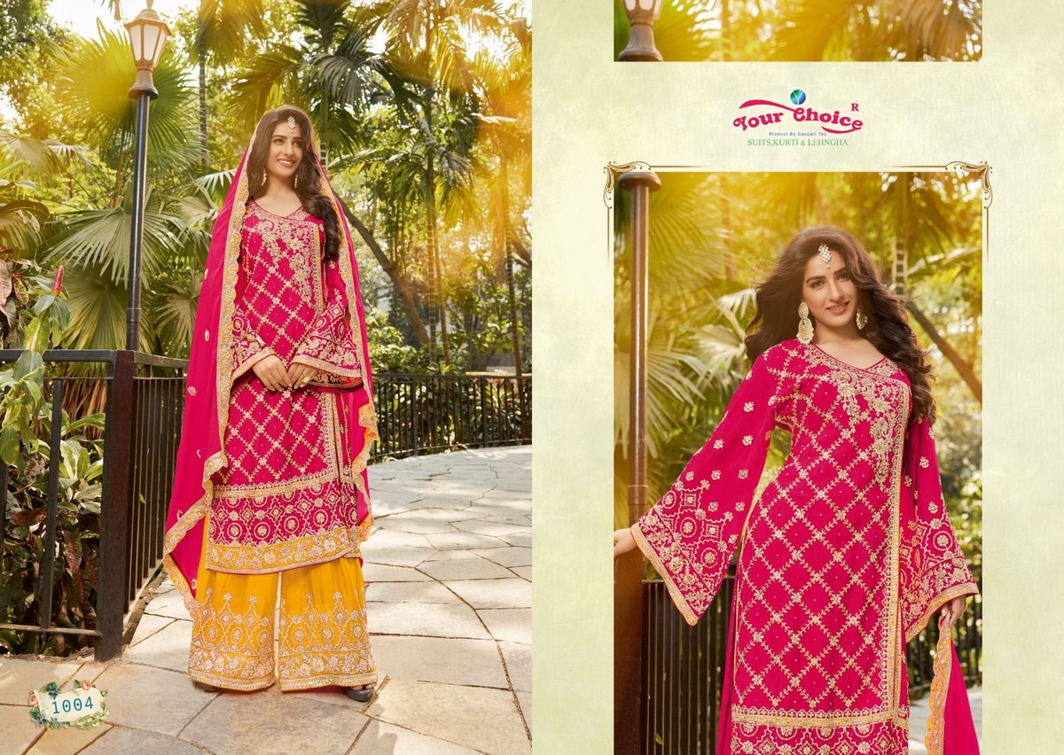 Your Choice Kashish Sarara 1001-1004 Series 4