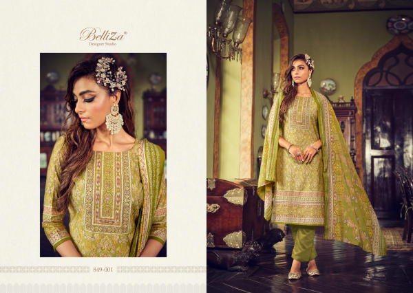 Belliza Designer Sajda 849-001 to 849-008 Series