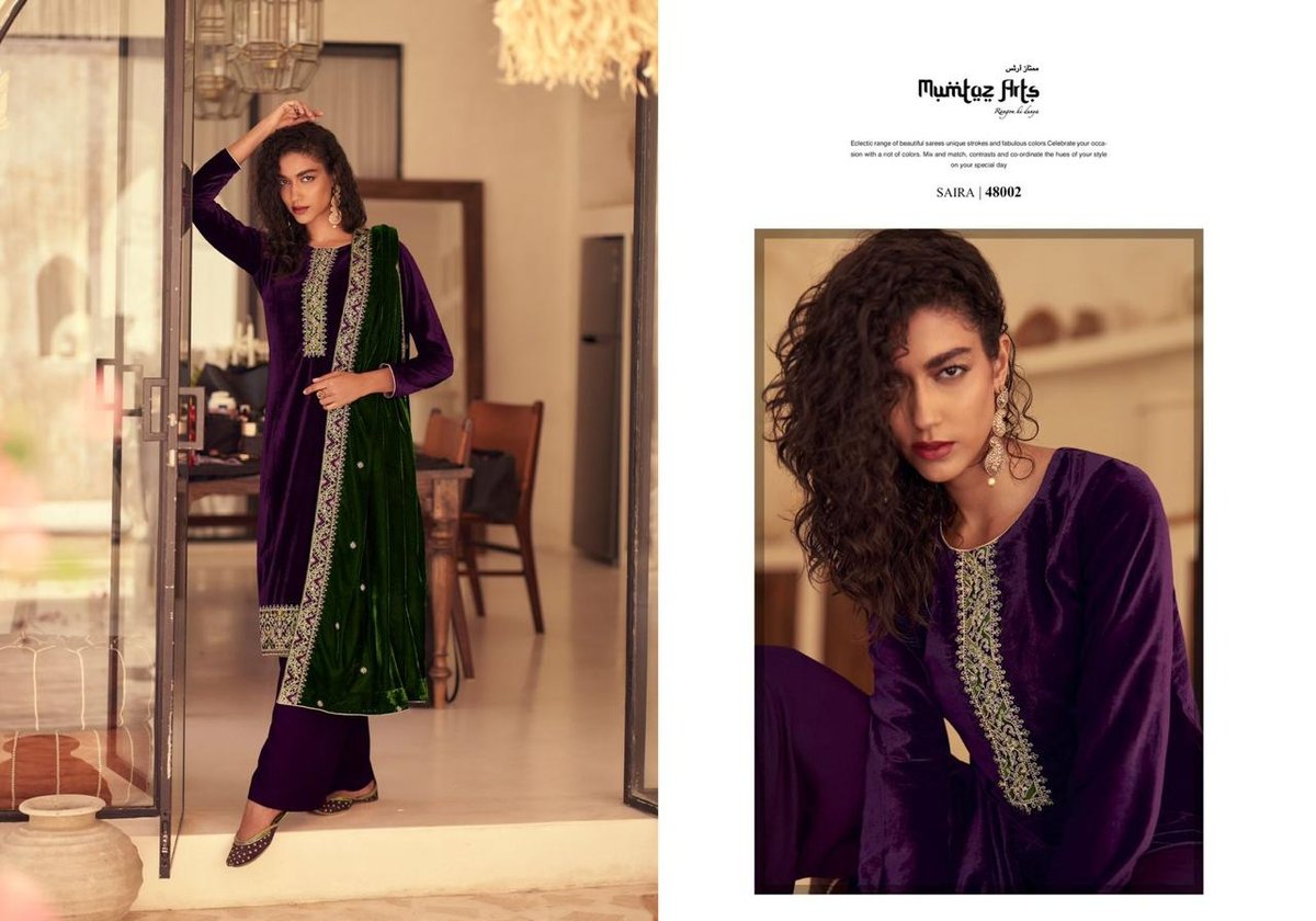 Mumtaz Arts Saira 48001-48004 Series 2