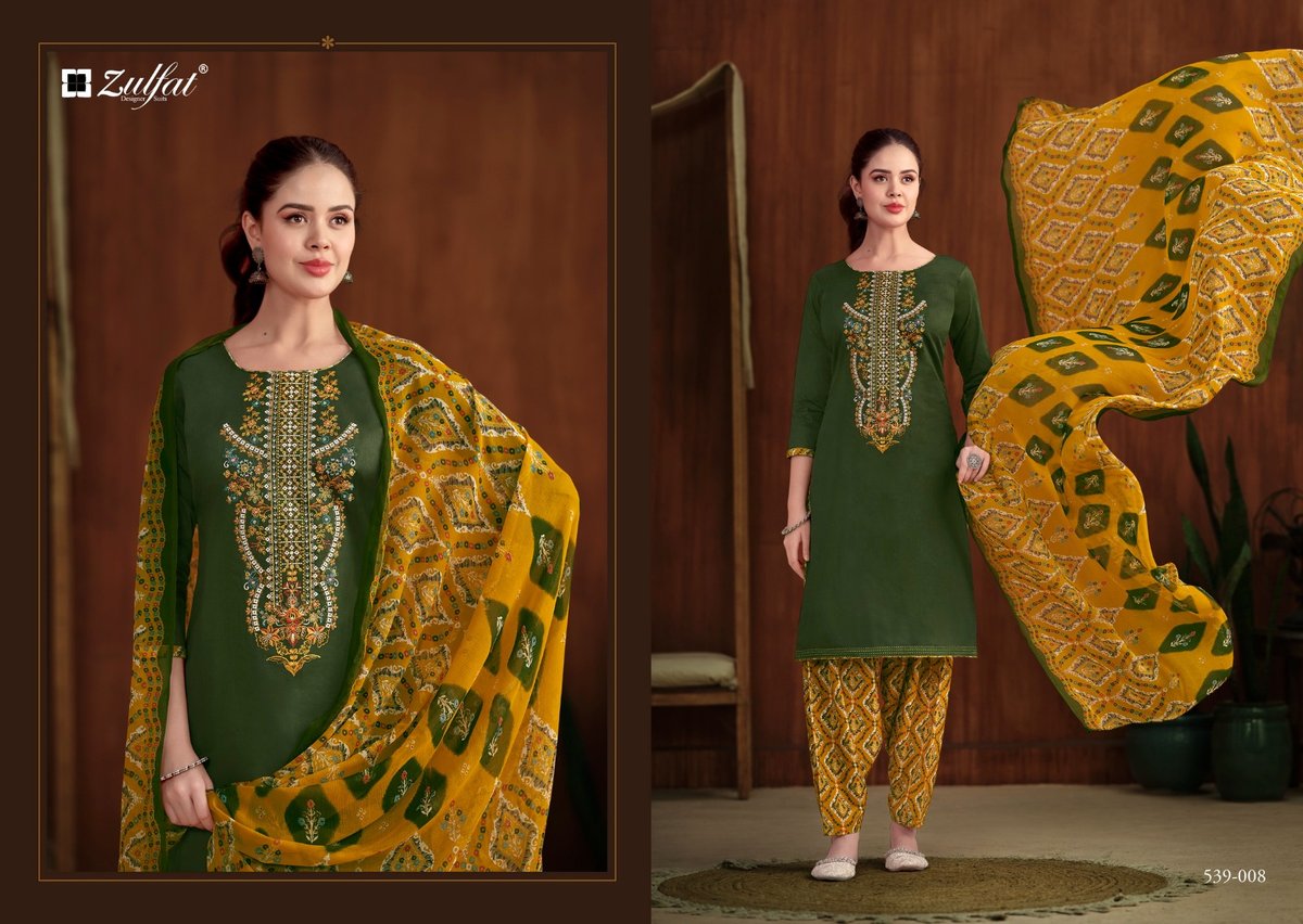 ZULFAT DESIGNER SHANAYA 539-001 TO 539-008 8