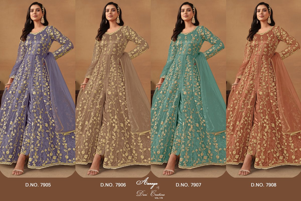 TWISHA AANAYA VOL-179 NEW COLORS 7905 TO 7908 5