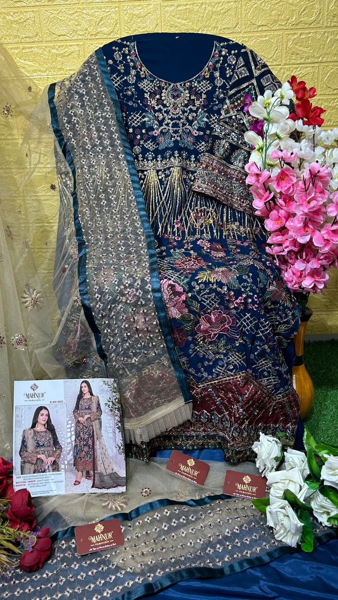 Mahnur Fashion Emaan Adeel Premium Vol-4 4001-4003 Series 6
