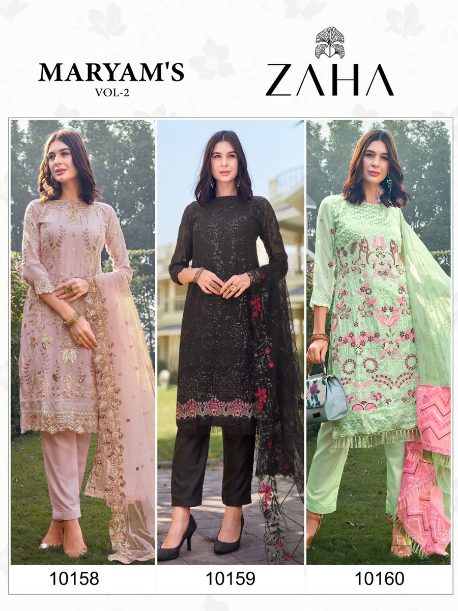 ZAHA MARYAM'S VOL-2 10158 TO 10160 4
