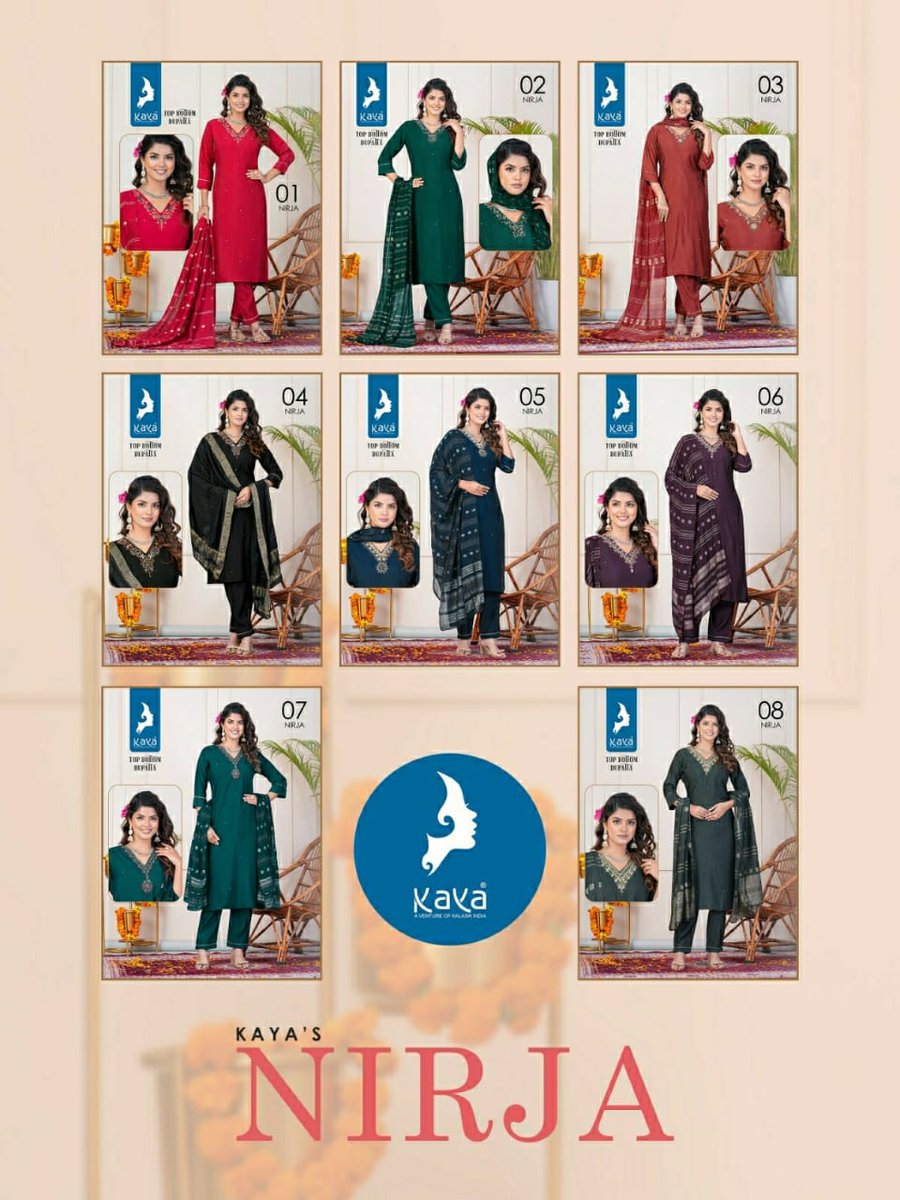 KAYA KURTI NIRJA 01 TO 08 9