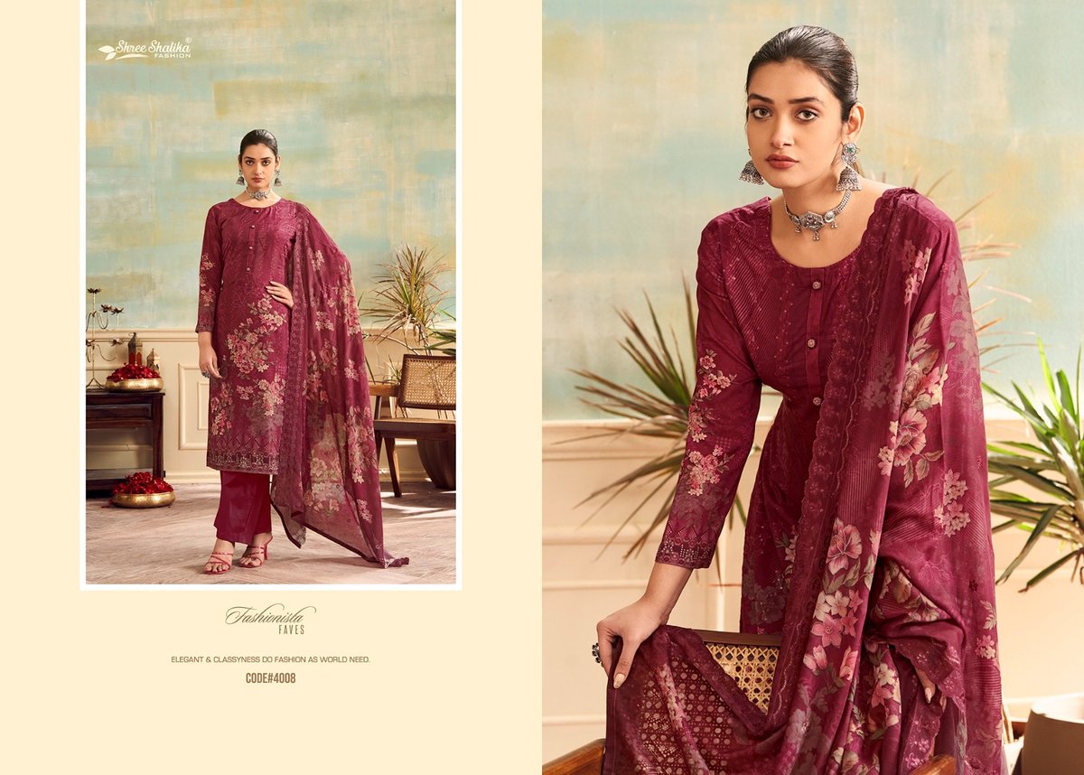 SHREE SHALIKA FASHION MAHJABEEN VOL-04 4001 TO 4008 8