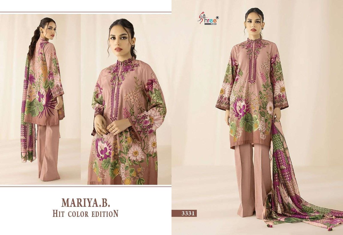 Shree Fab Maria B 3331 Hit Colour Edition 1