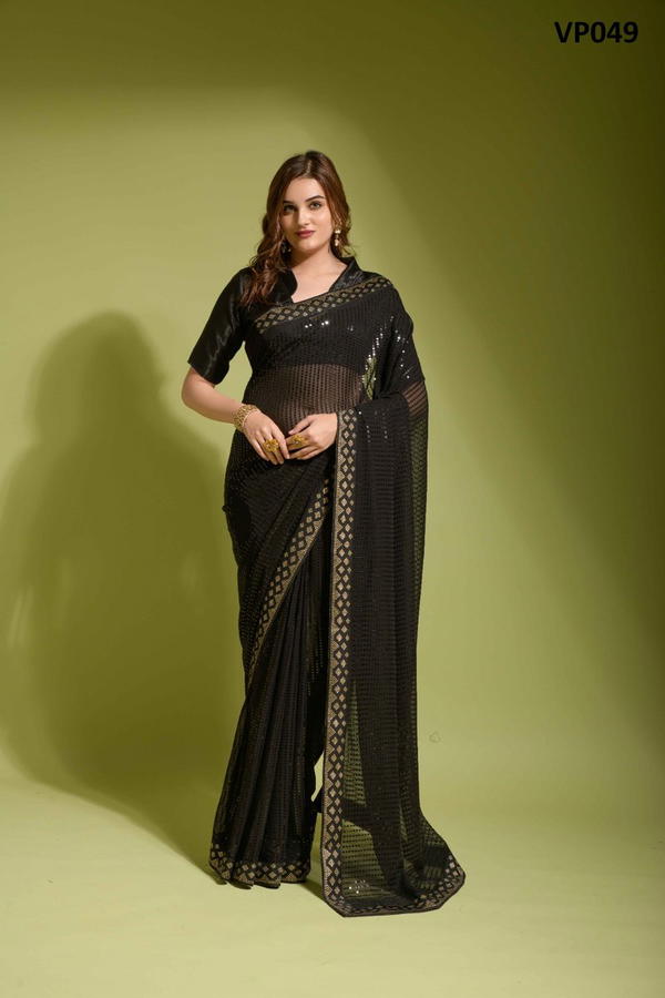 Fashion Berry Koski Plain Sequin VP-049 to VP-052 Series