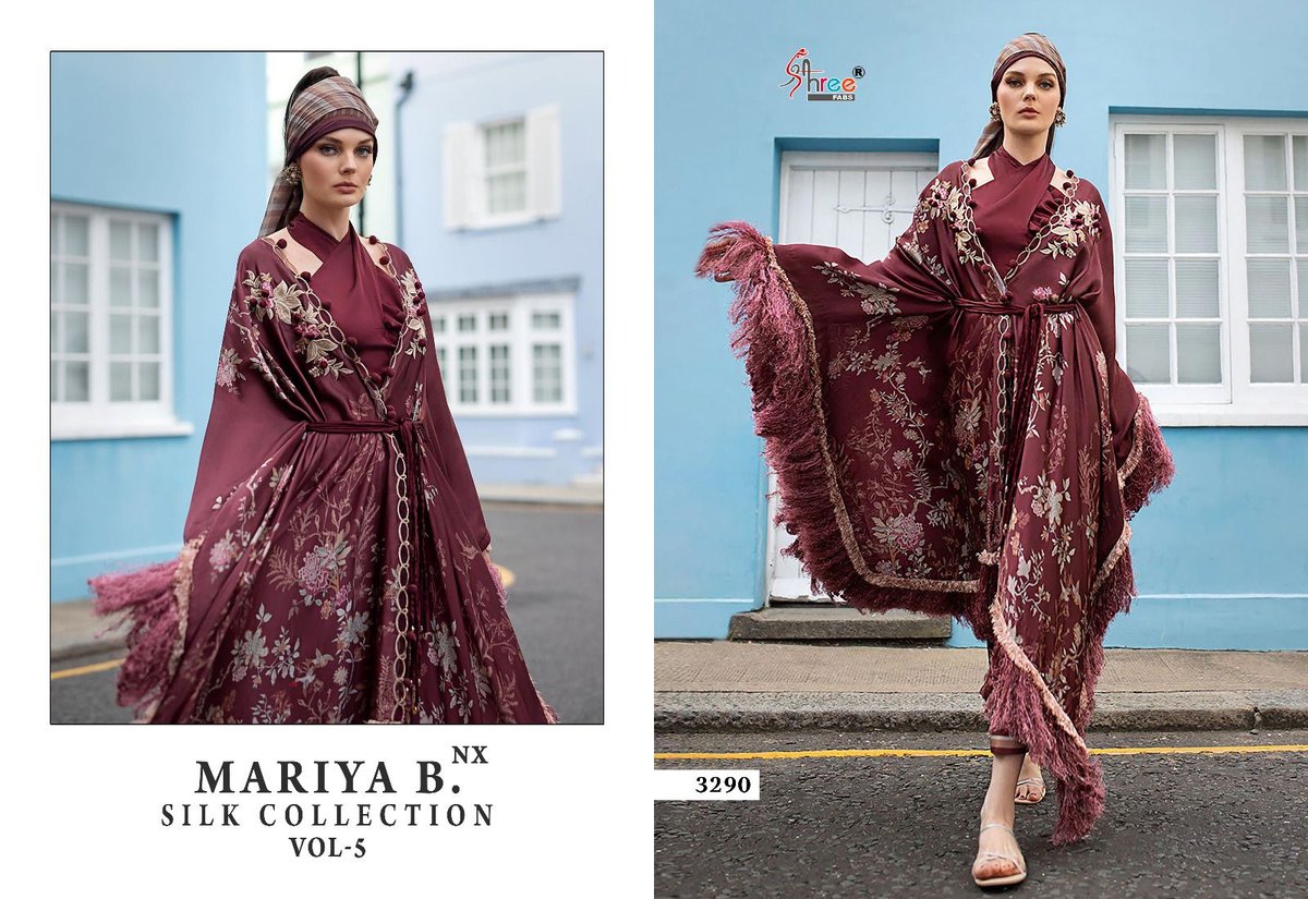Shree Fab Mariya B Vol-5 3286-3291 Series 4
