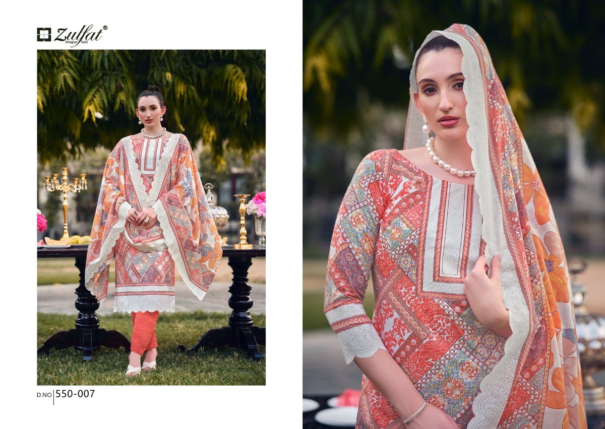 ZULFAT DESIGNER HAKOBA 550-001 TO 550-008 7