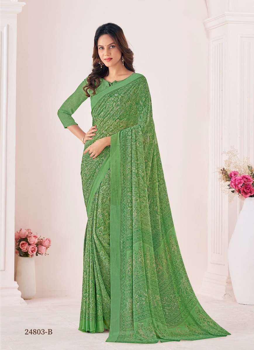 RUCHI RAGAA GEORGETTE VOL-6 24801-A TO 24803-D 10
