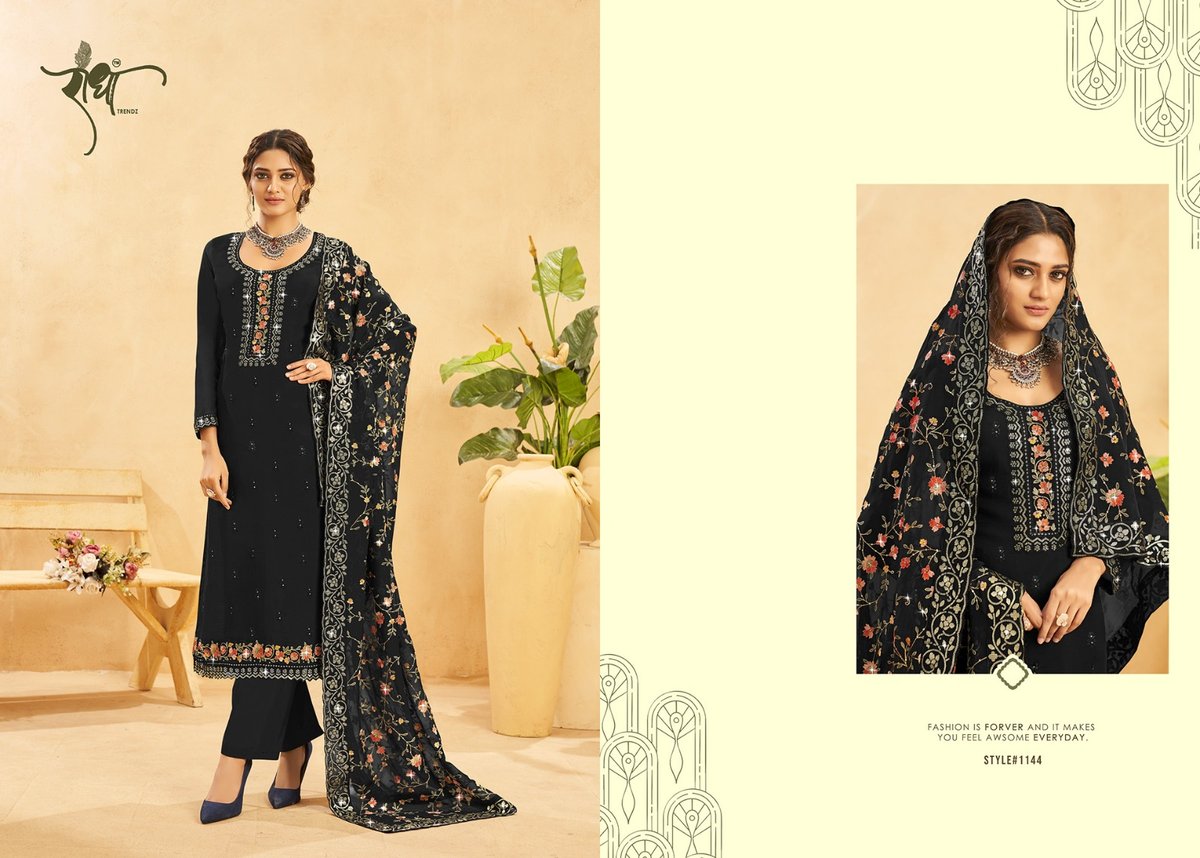 Radha Trendz Kesariya 1141-1144 Series 4