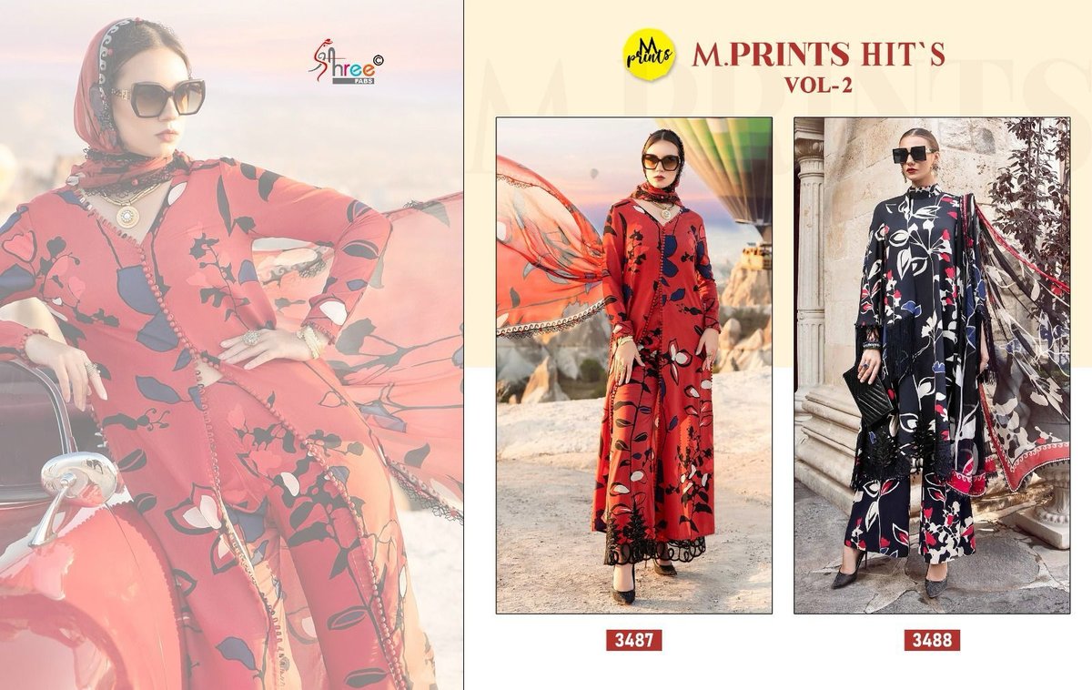 M PRINT'S HIT'S VOL-02 3487 TO 3488 3