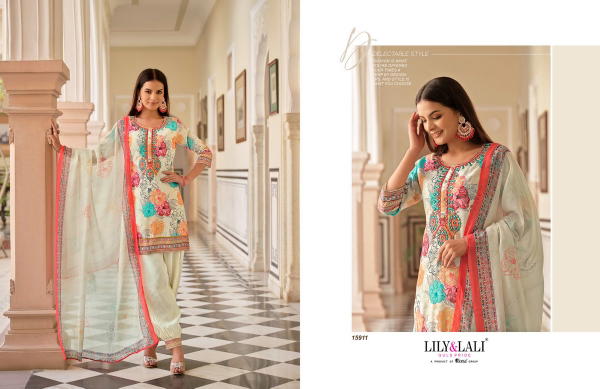 LILY & LALI MEHNOOR 15911 TO 15916