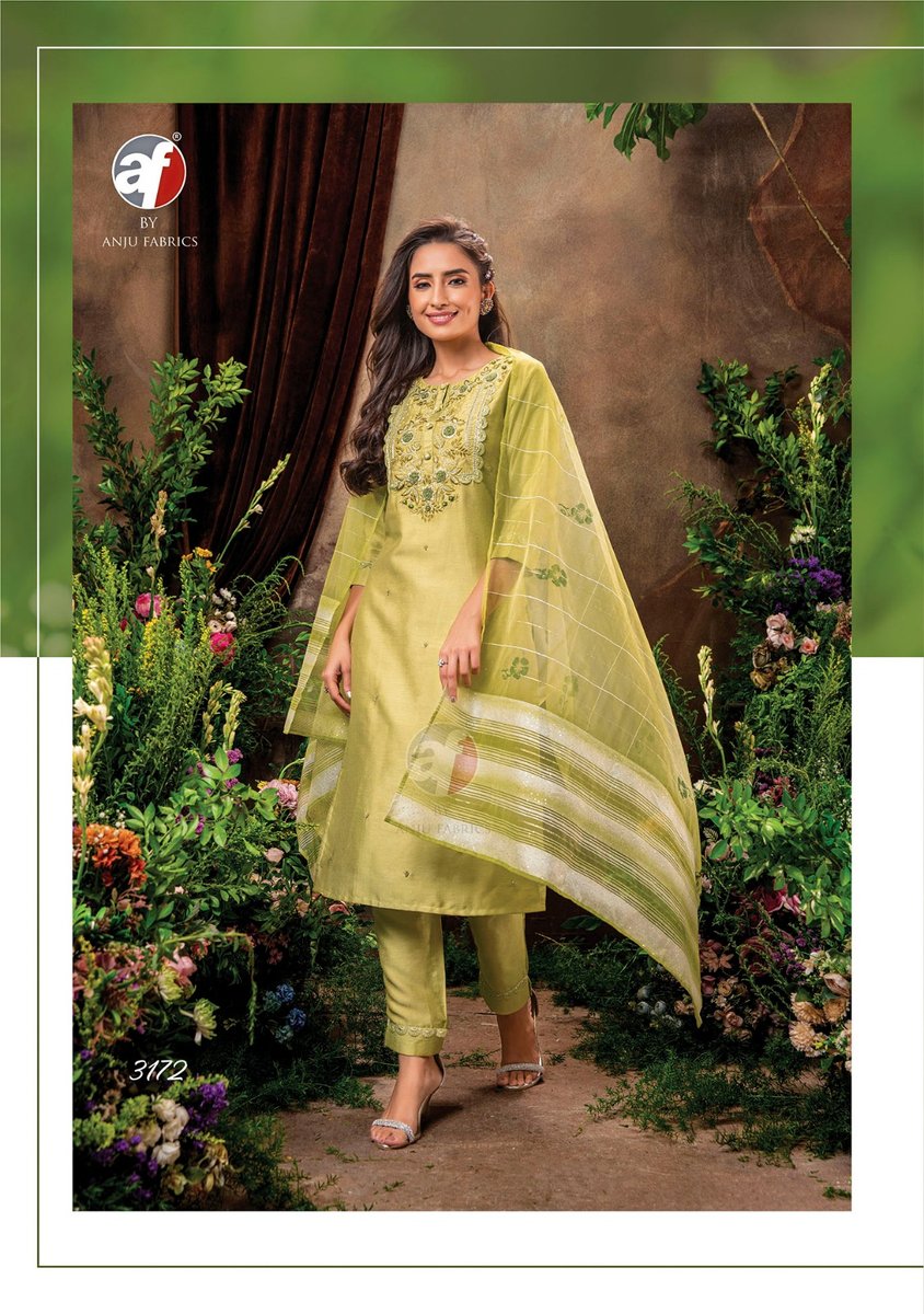 ANJU FABRICS CHANDANI VOL-2 3171 TO 3176 2