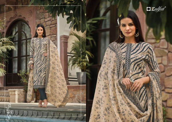 ZULFAT DESIGNER BANI 526-001 TO 526-008