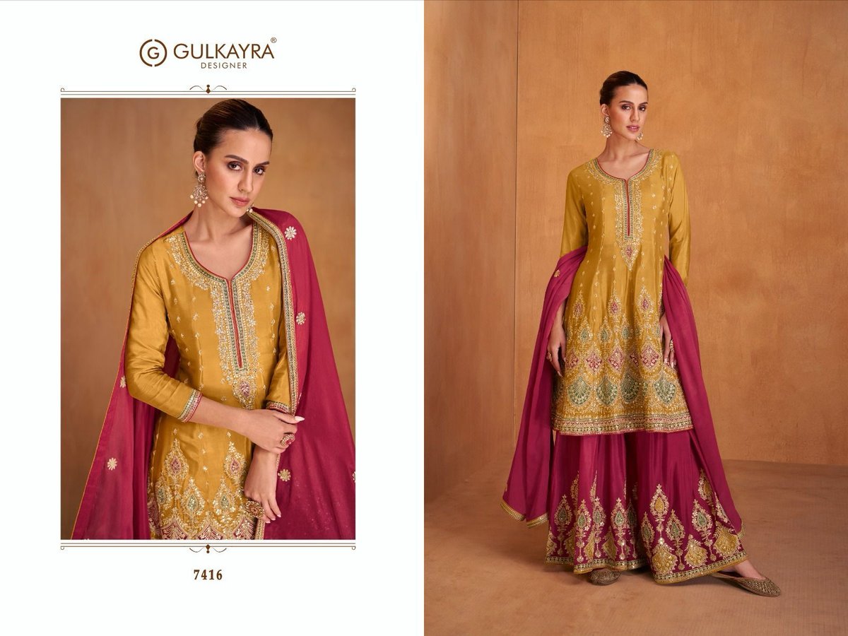 GULKAYRA DESIGNER SHYSHA 7416 TO 7420 1