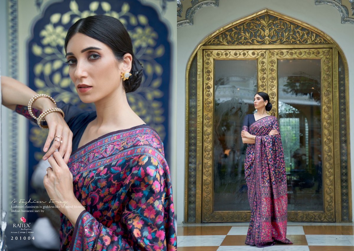 Rajtex Fabrics Kashifa Silk 201001-201006 Series 4
