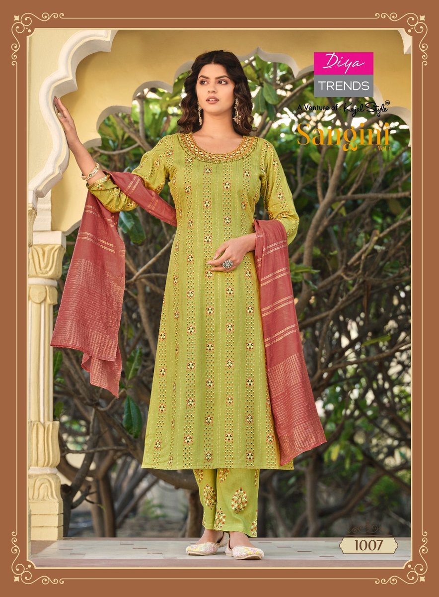 DIYA TRENDZ SANGINI VOL-1 1001 TO 1010 7