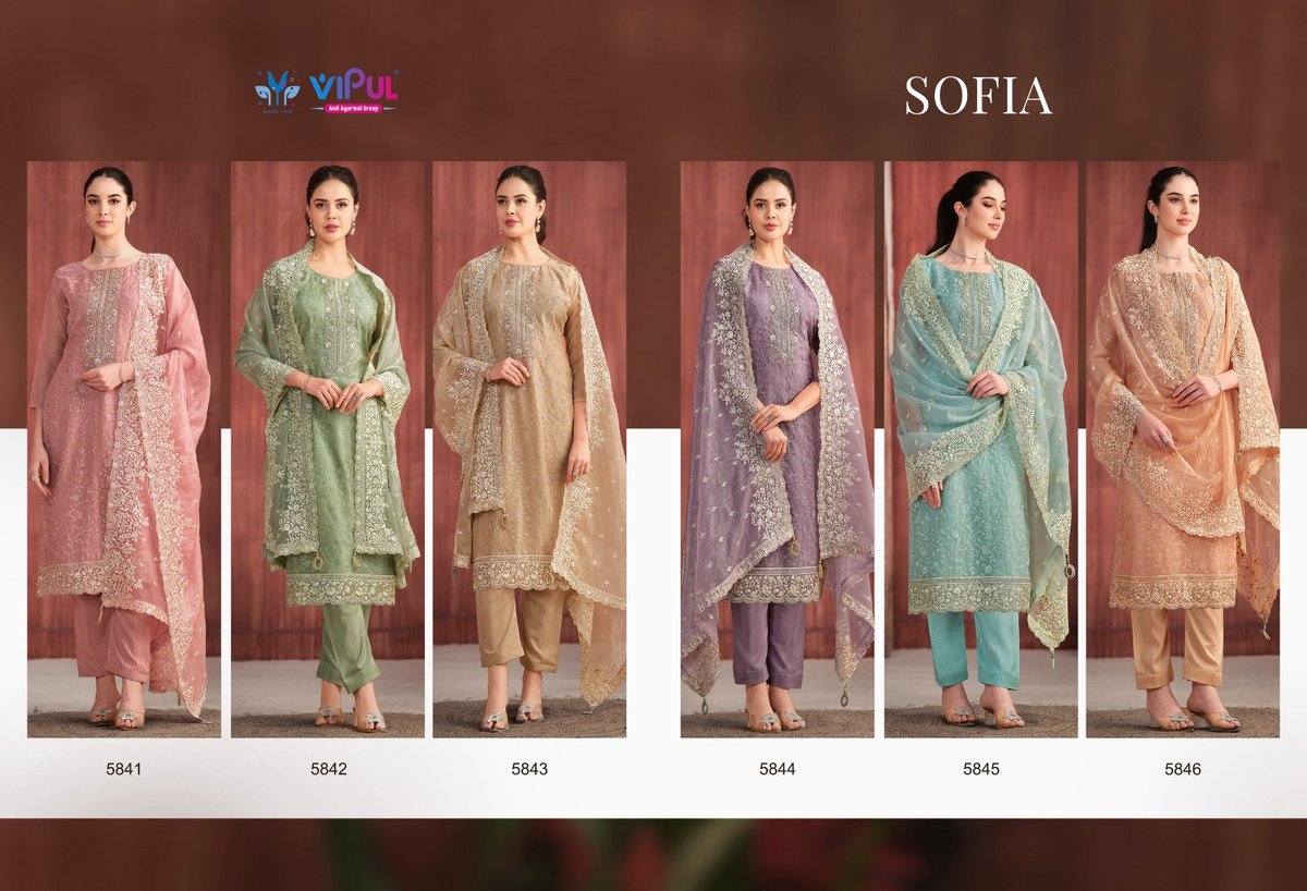 VIPUL SOFIA 5841 TO 5846 7