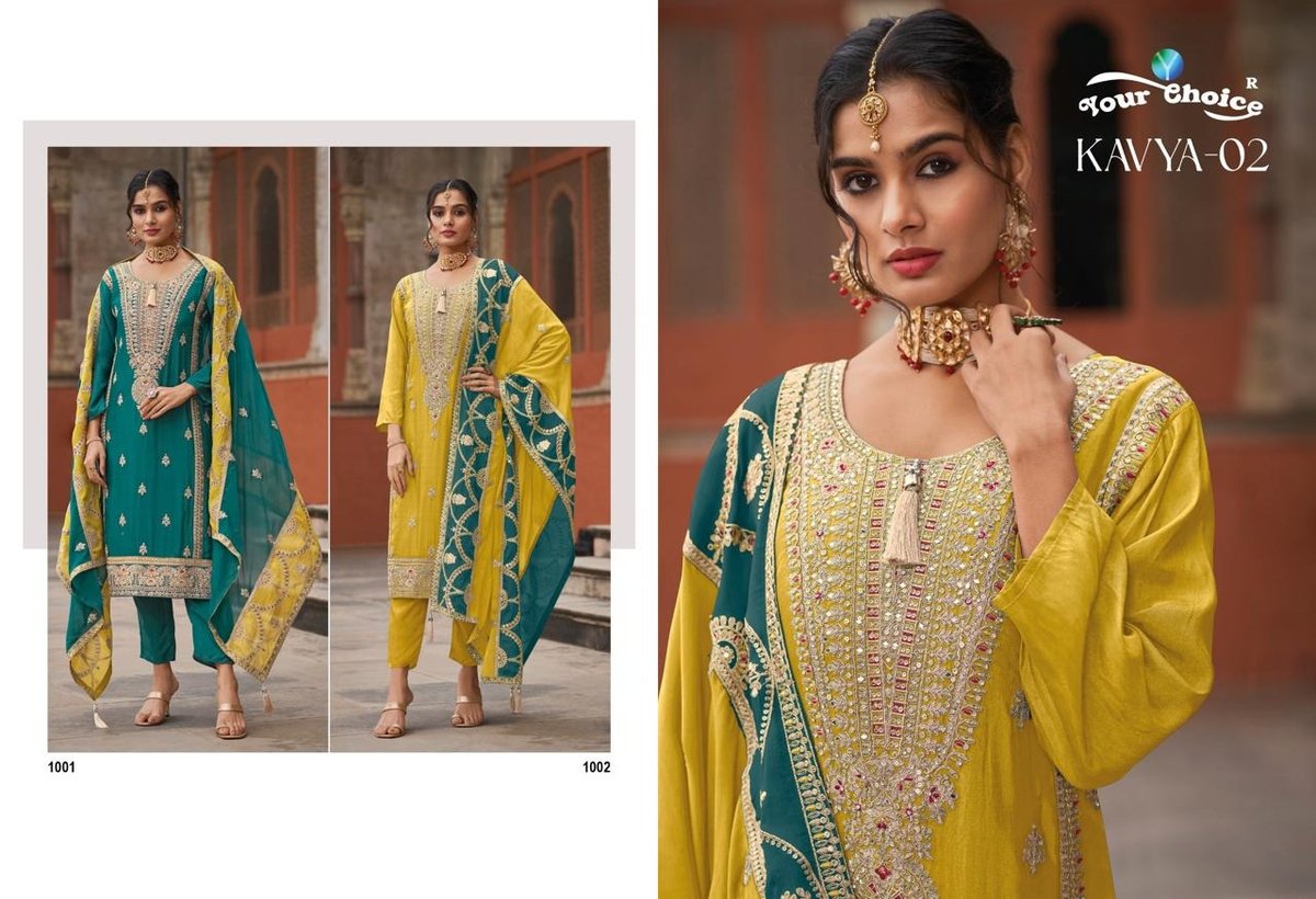 YOUR CHOICE KAVYA -02 1001-1002 3