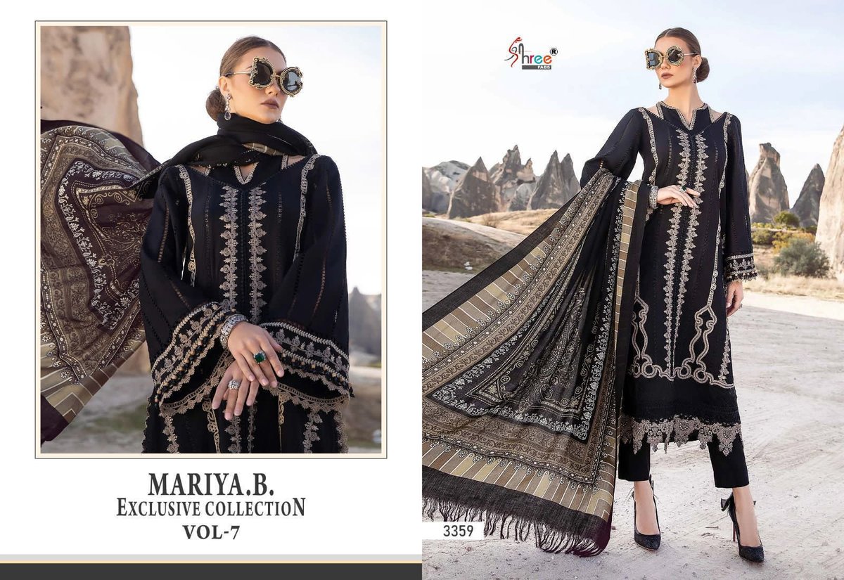 SHREE FAB MARIA B. EXCLUSIVE COLLECTION VOL-07 3357 AND 3359 2