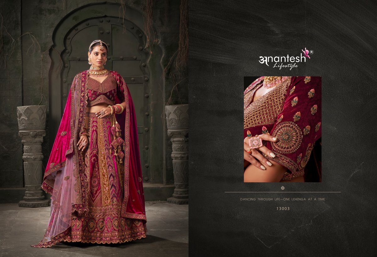 ANANTESH WEDDING BRIDE VOL-01 13001-13003 3