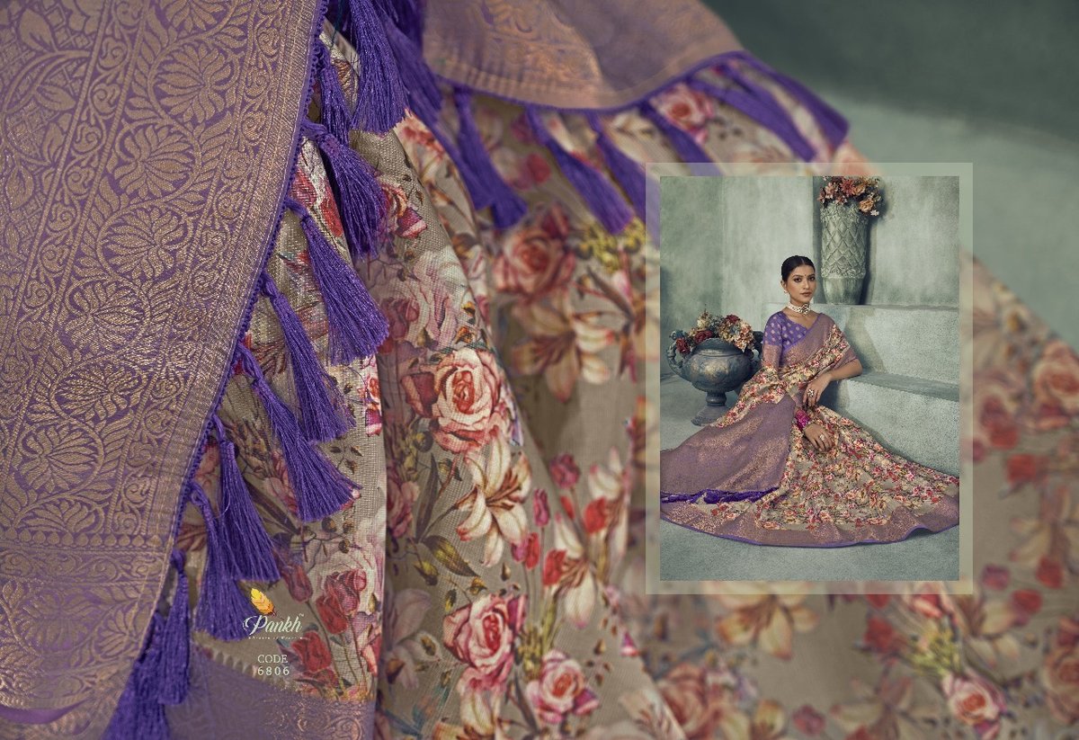 Pankh Creation Navyaa Silk 6801-6808 Series 6