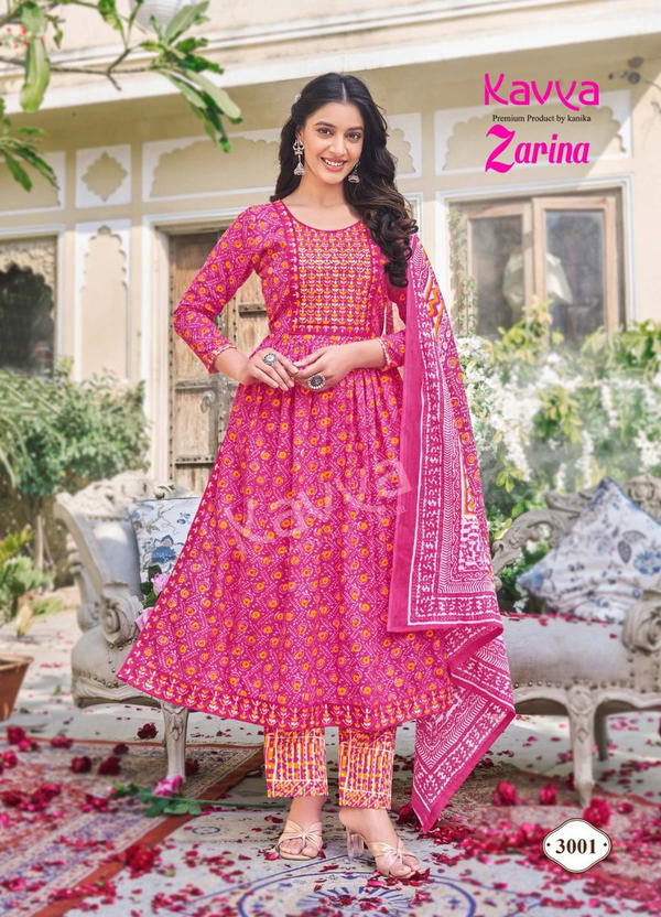 KAVYA ZARINA VOL-03 3001 TO 3010