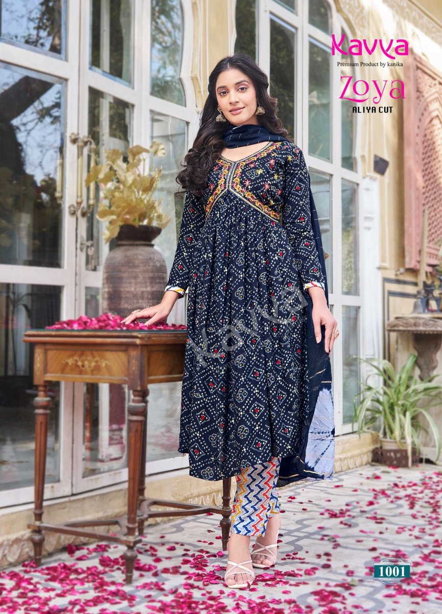 KAVYA ZOYA VOL-01 1001 TO 1010 1