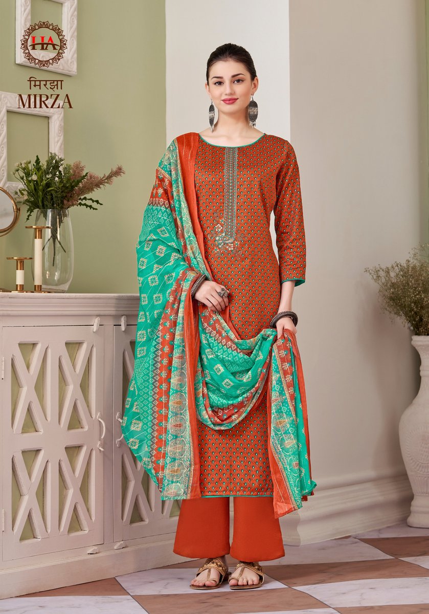 HARSHIT FASHION MIRZA H-1549-001 TO H-1549-006 3