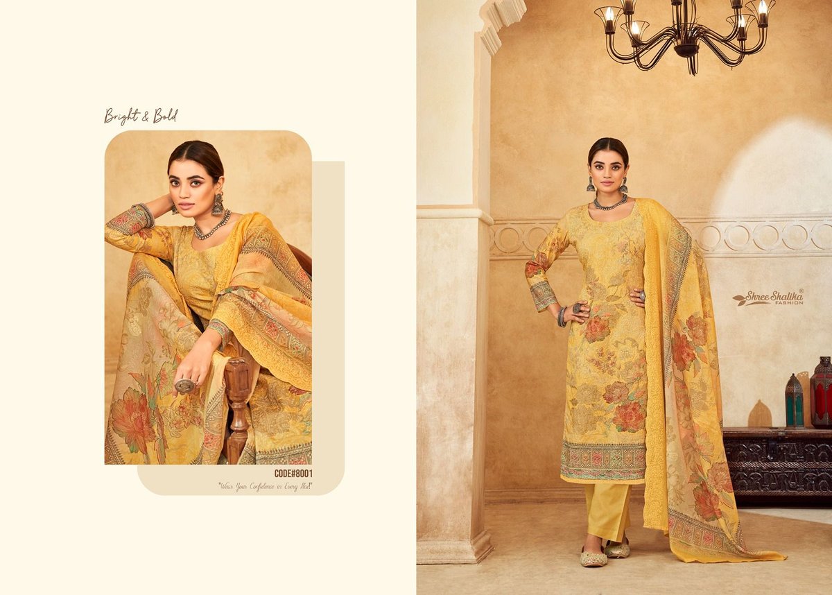 SHREE SHALIKA FASHION MANNAT VOL-8 8001 TO 8006 1
