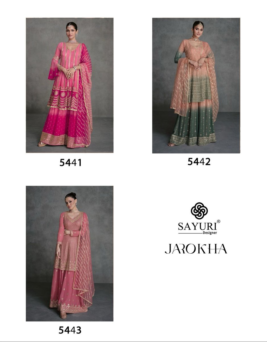 SAYURI DESIGNER JAROKHA 5441 TO 5443 4