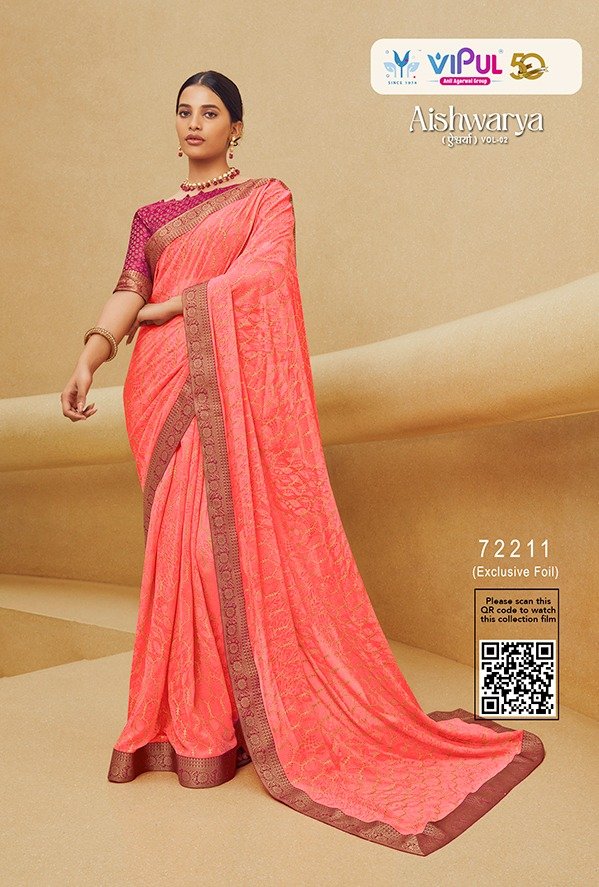 Vipul Fashion Ashwariya Vol-2 72207-72218 Series 5
