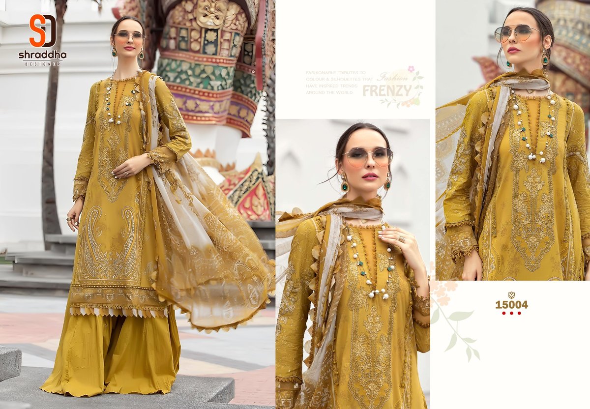 Shraddha Designer M Prints Vol-15 15001-15004 Series 4