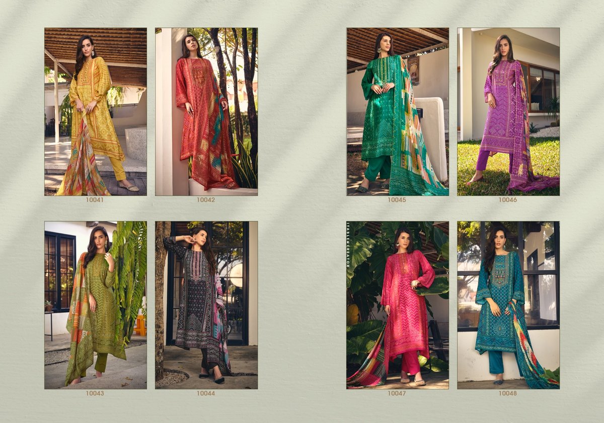 SADHANA FASHION INAAYAT 10041 TO 10048 9