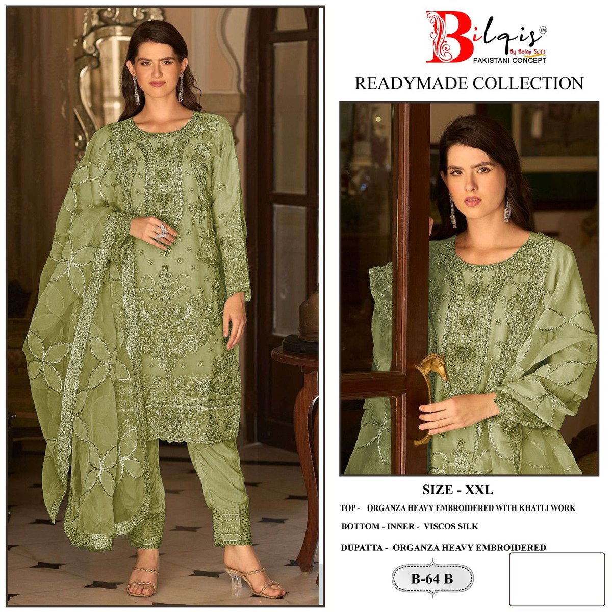 BILQIS READYMADE COLLECTION B-64-A TO B-64-D 2