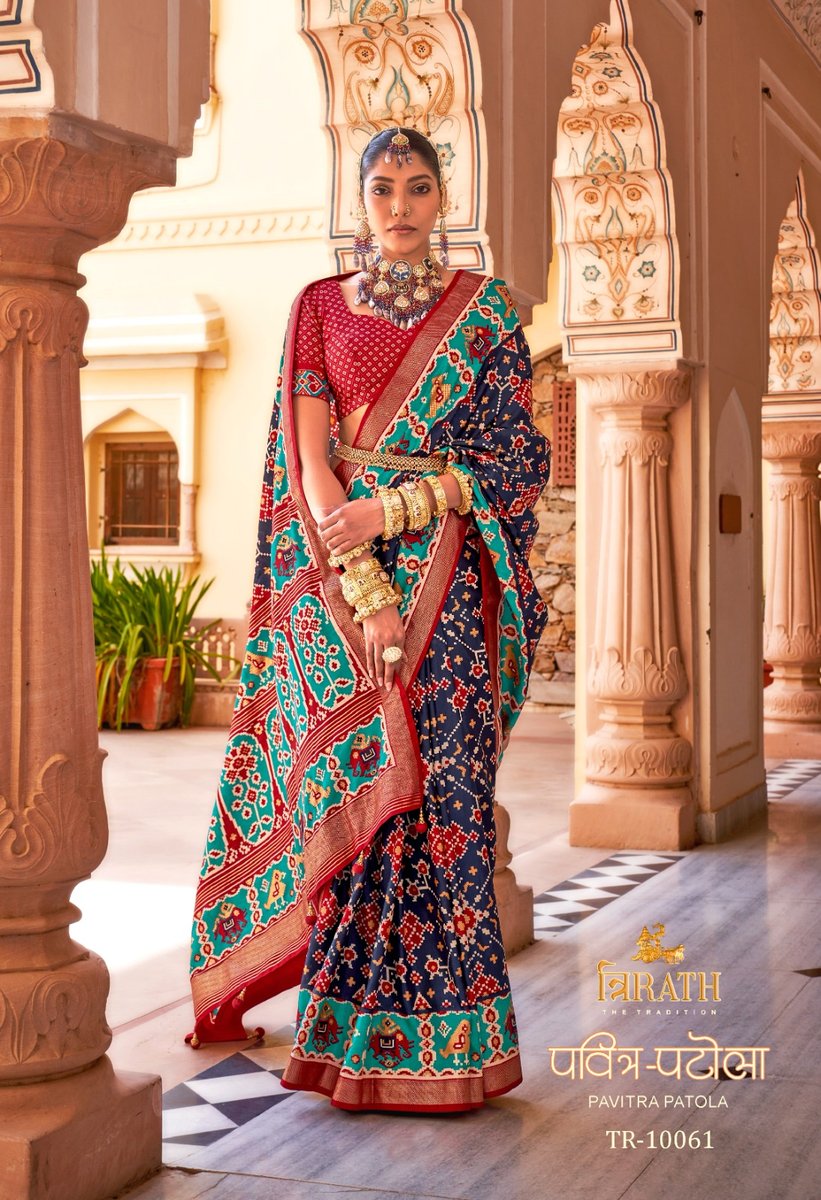 Trirath Pure Pavitra Patola 10055-10066 Series 7