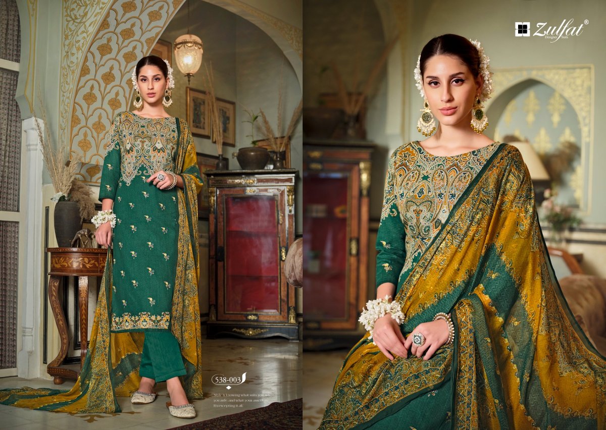 ZULFAT DESIGNER DILRUBA VOL-2 538-001 TO 538-008 3