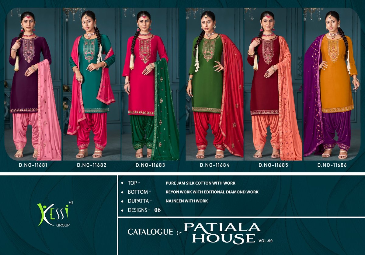 KESSI PATIALA HOUSE VOL-99 11681 TO 11686 7