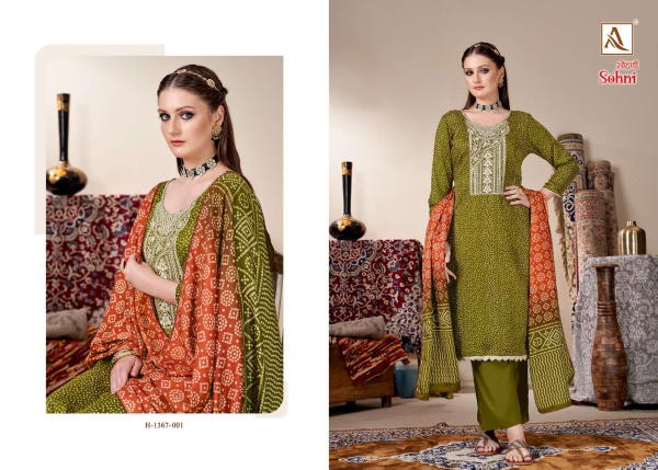 Alok Suit Sohni 1367-001 to 1367-008 Series