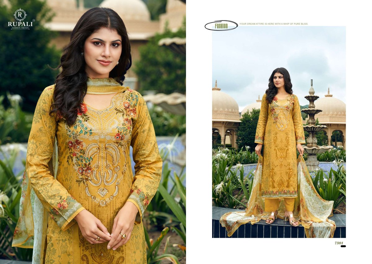 RUPALI FASHION NIHARI 7301-7304 SERIES 3