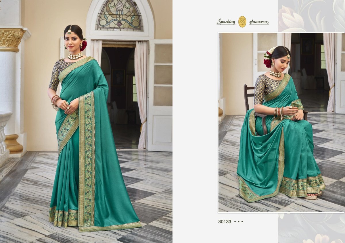 RIGHT WOMEN DESIGNER KANTARA SILK 30131 TO 30138 3