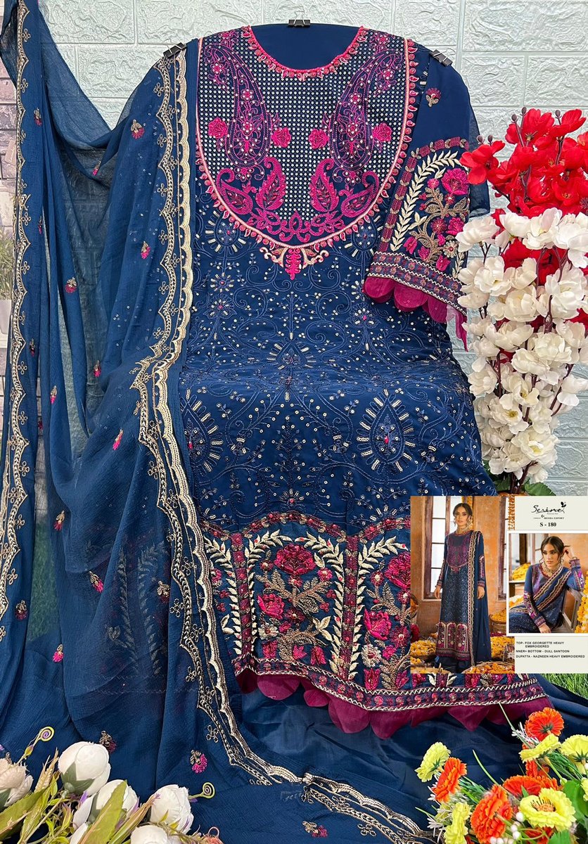 Serine Pakistani Suit S-180 Design 3