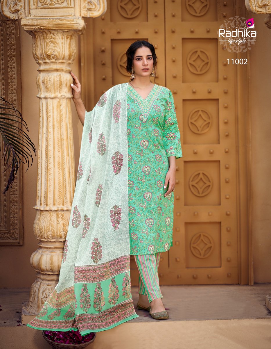 RADHIKA LIFESTYLE COTTON KUDI 11001 TO 11008 2