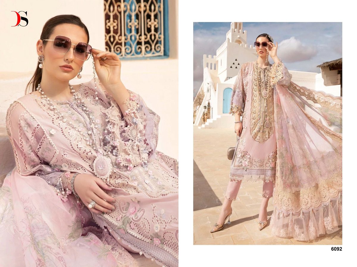 DEEPSY SUITS MARIA.B VOYAGE LAWN - 24-2 6091 TO 6097 2