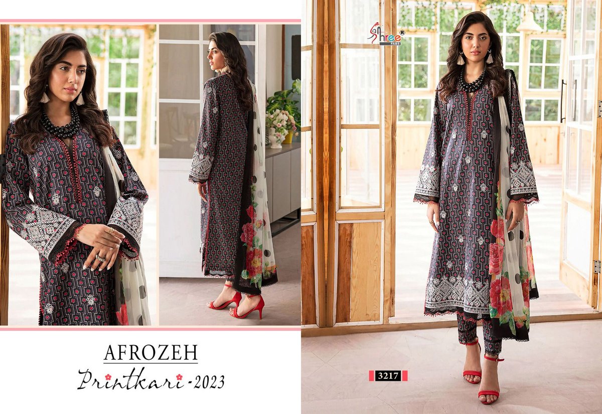 Shree Fab Afrozeh Printkari 2023 3214-3218 Series 4